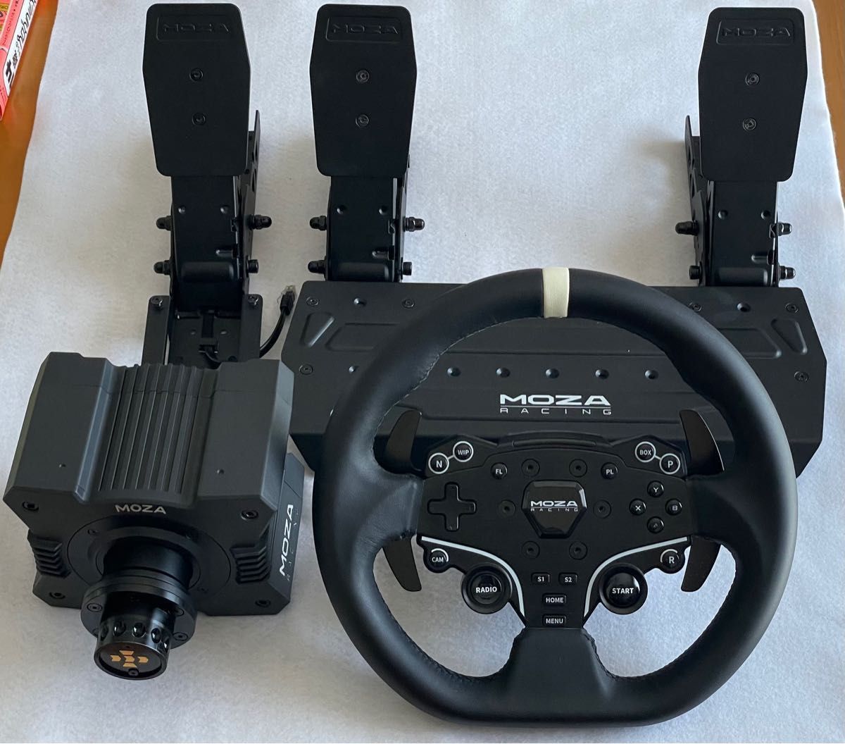 Moza Racing R5 ダイレクトドライブ ハンコン ペダル バンドル セット