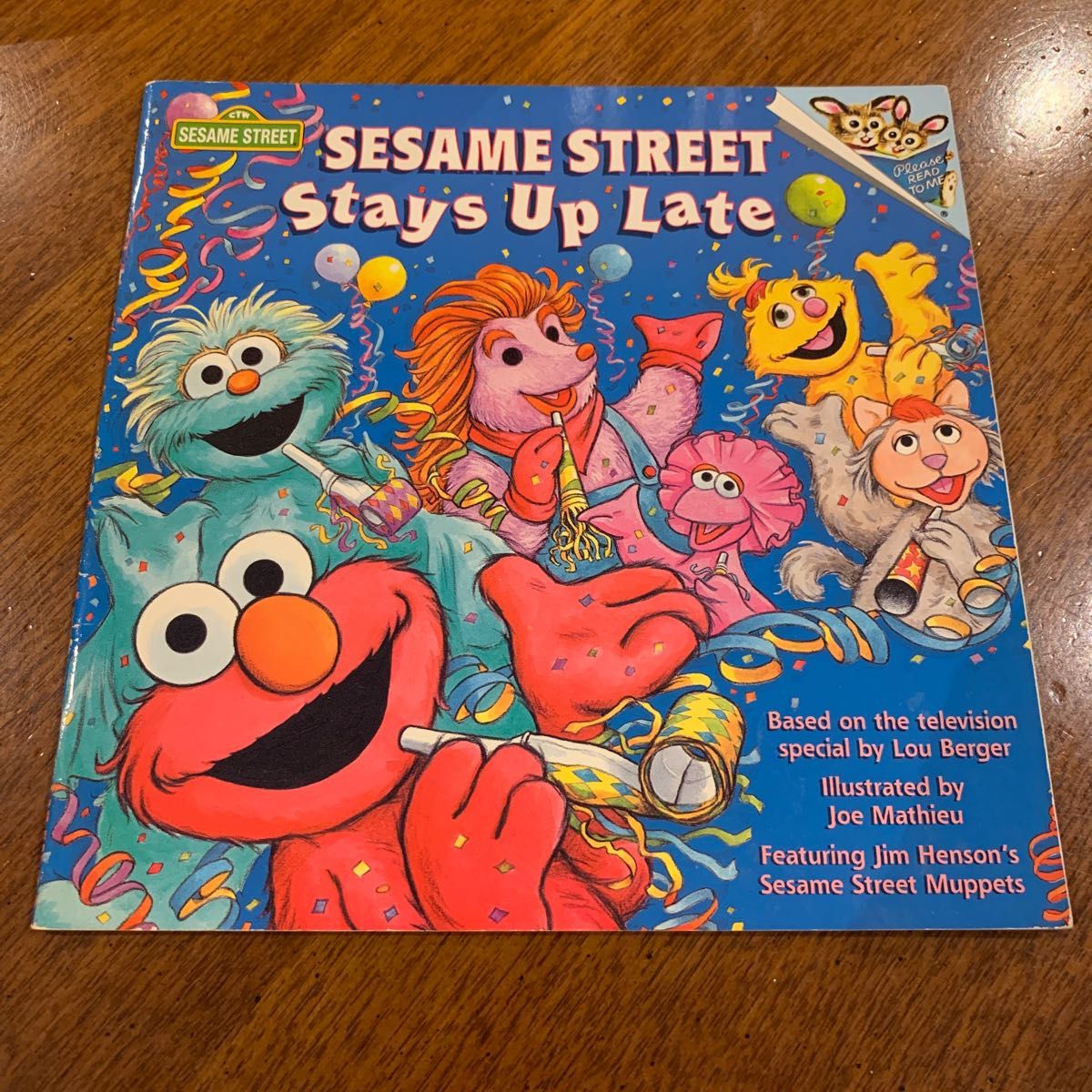 セサミストリート 洋書 英語 絵本 stay up late ビンテージ レトロ