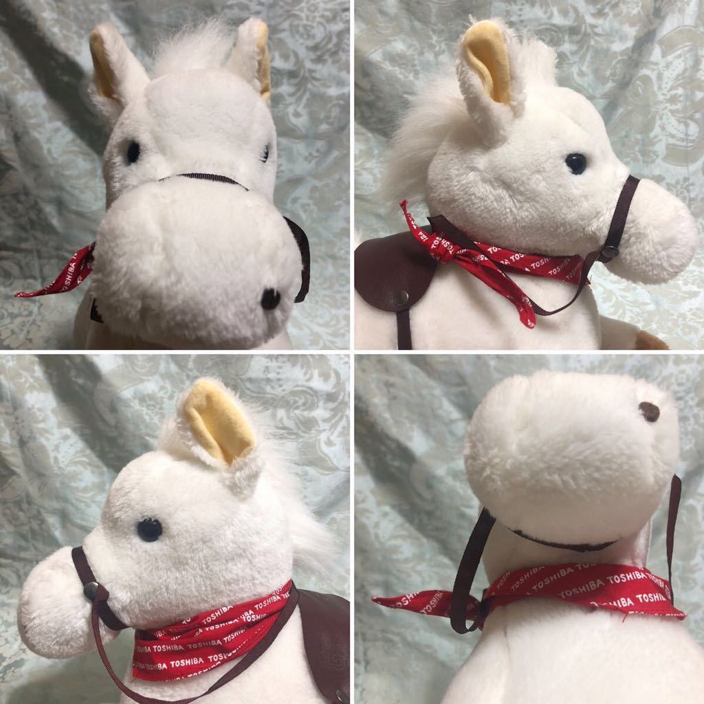 Yahoo!オークション - 東芝 おちゃ馬なユウマ君 ぬいぐるみ TOSHIBA ノ