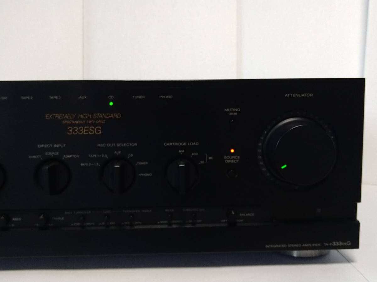 音出し確認済み】SONY TA-F333ESG プリメインアンプ 音出し確認済み
