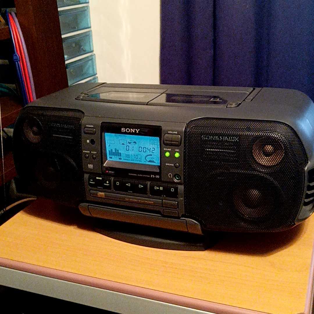 Yahoo!オークション - 良品 SONY ZS-70 ソナホーク CDラジカセ 良い