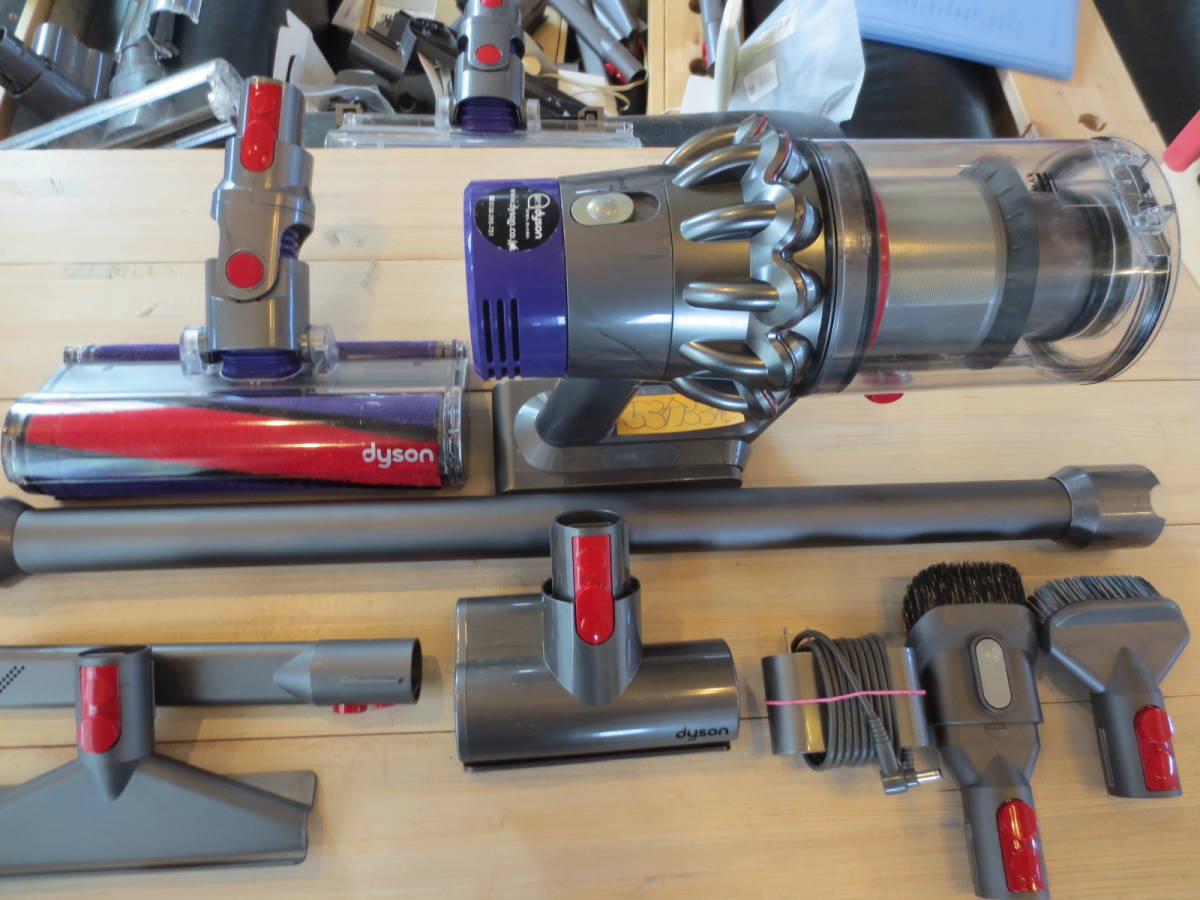 ダイソン V10 SV12 分解清掃＆スチーム洗浄 トリガースイッチ強化版に