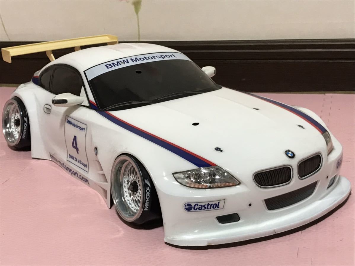 送料無料 1/10 タミヤ BMW Z4 クーペ レーシング LED付き ラジコン