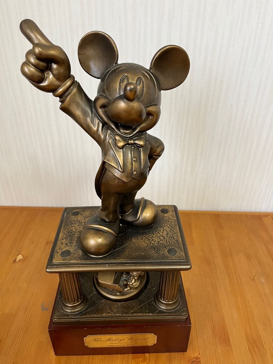 第一生命の非売品 ディズニー ミッキーコンサート ブロンズ像