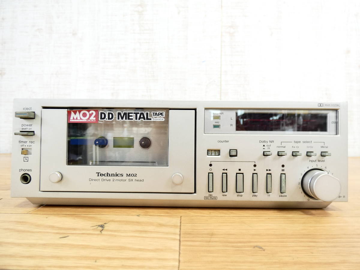 Yahoo!オークション - Technics テクニクス RS-M02 カセットデッキ 音