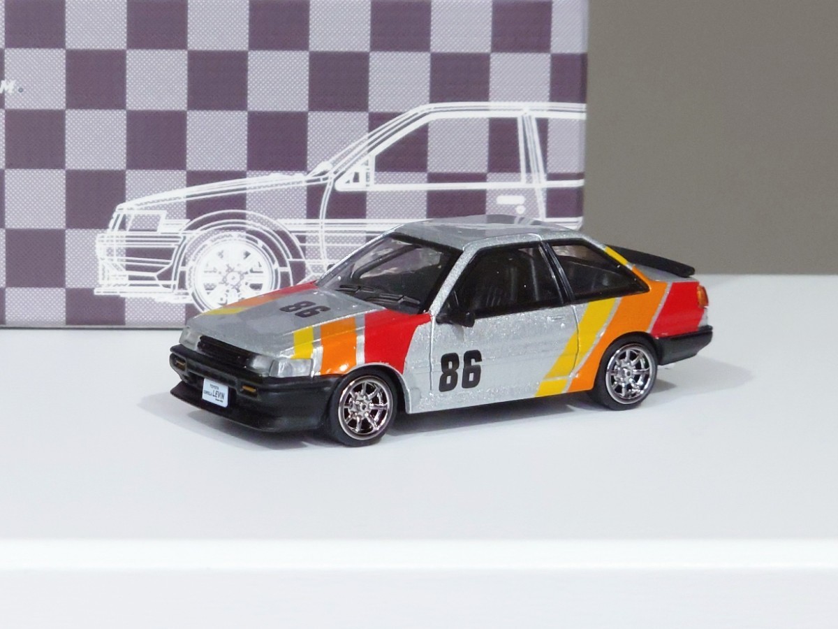 新品未開封】DieCastTeam 1/64 TOYOTA COROLLA LEVIN 1983 トヨタ