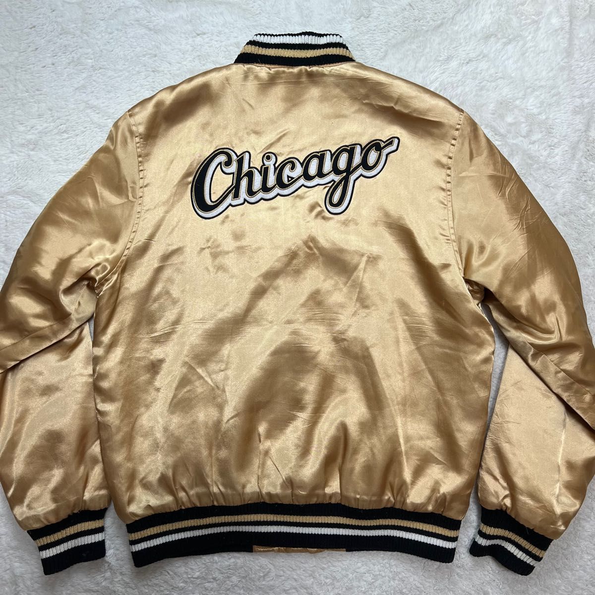 Majestic マジェスティック ホワイトソックス スタジャン メンズL相当