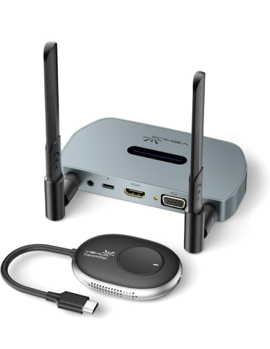 ワイヤレスhdmi送受信機セット【日本技適認証取得】YEHUA 無線 hdmi