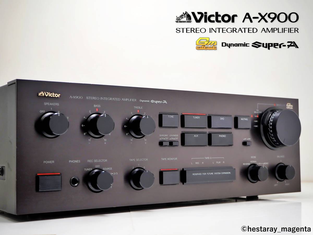 Yahoo!オークション - 【整備・レストア済 準美品】 VICTOR A-X900 ビ