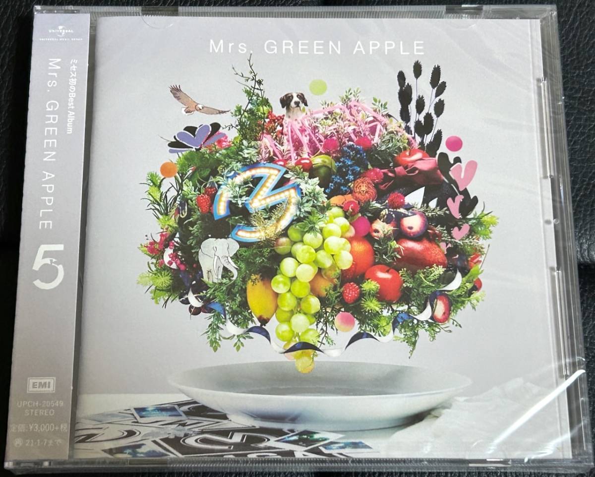 新品未開封/送料無料 Mrs GREEN APPLE 5 通常盤｜Yahoo!フリマ（旧