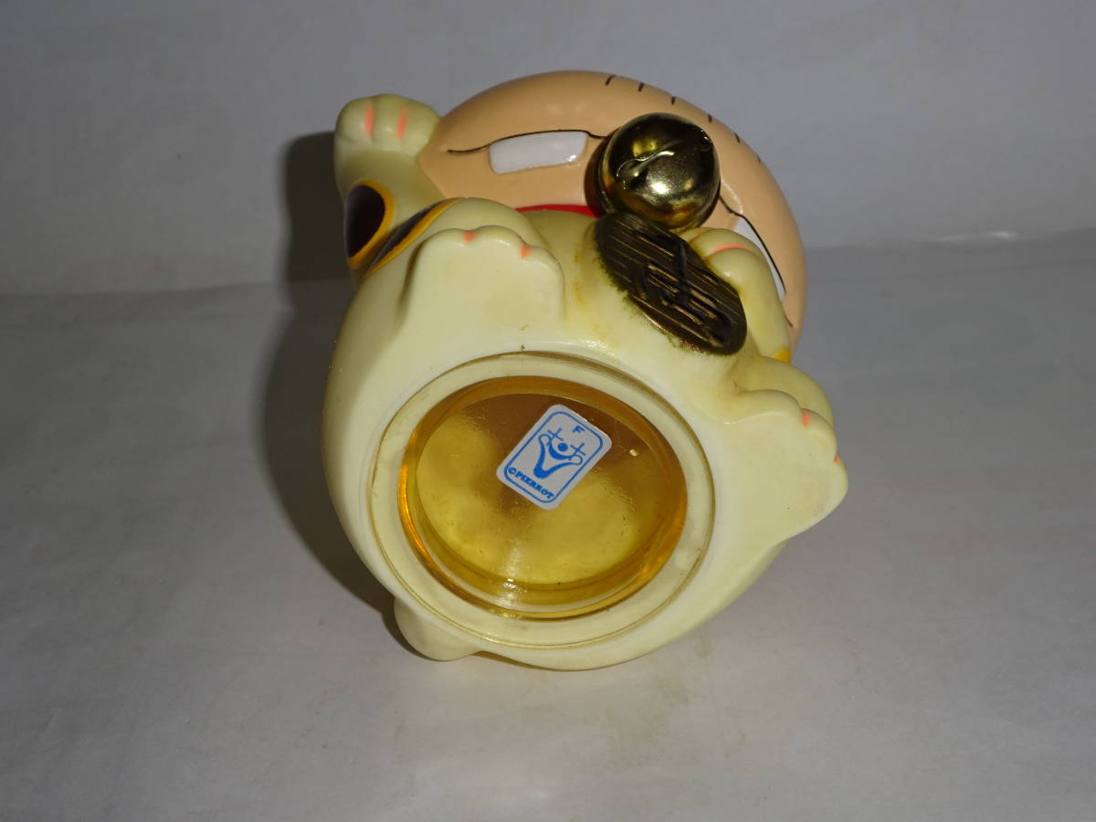 天才バカボン バカボンのパパ・招き猫・ソフビ貯金箱 天才バカボン