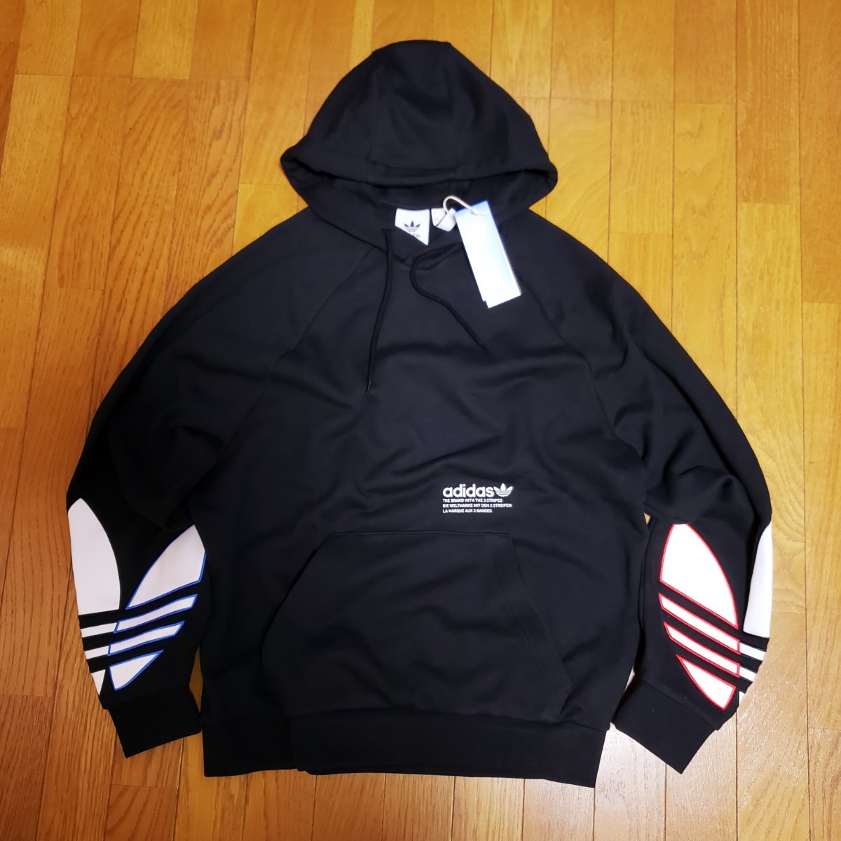 新品】adidas Originals トリコロール セットアップ XL(O) パーカー