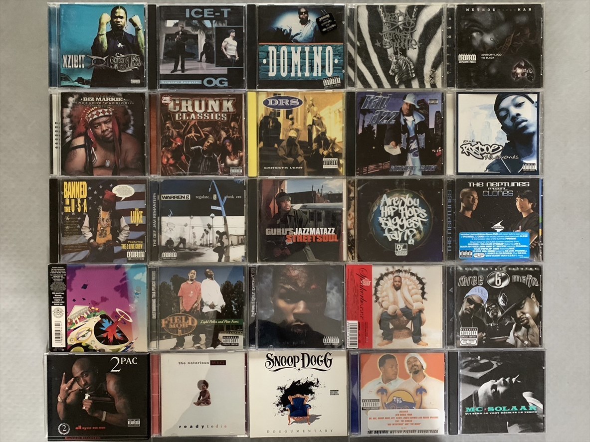 ヒップホップ・ラップ CD まとめて約100枚セット [HV209]｜Yahoo