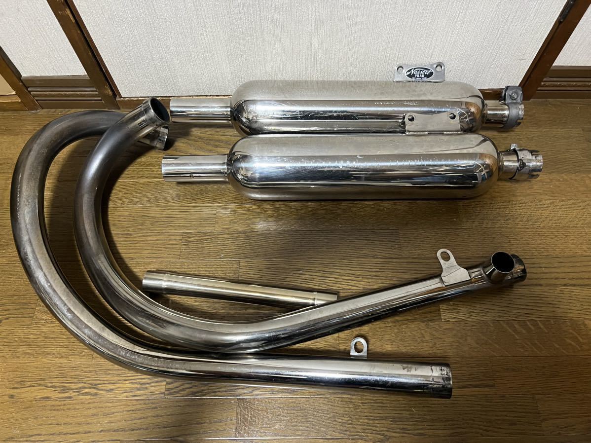 kawasaki W650 W400 用 BEET ビート NASSERT TRAD JMCA 車検対応品