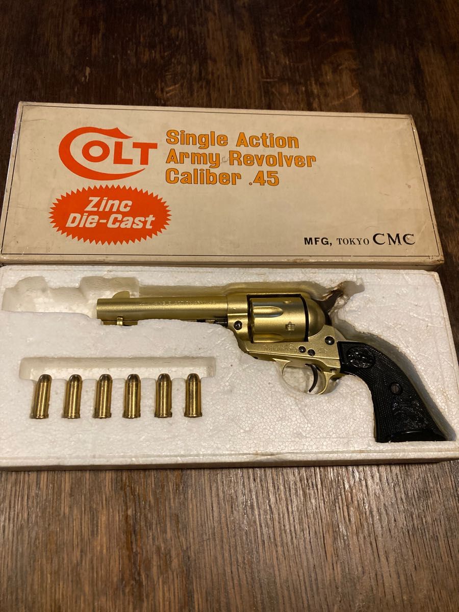 東京CMC製 コルトSAAシリビアン 金属製モデルガンSMG刻印入り｜Yahoo