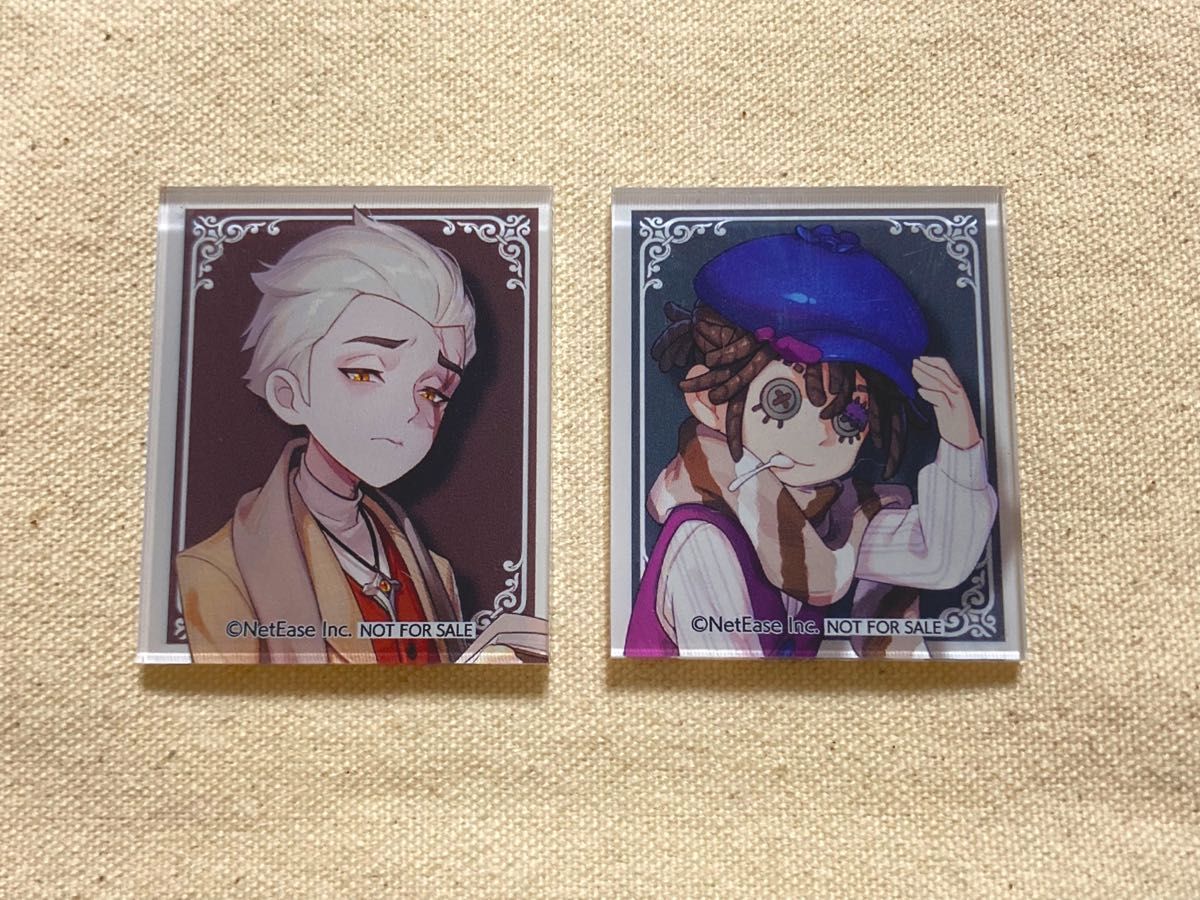 即購入ok 第五人格 カフェ 特典 マグネット 「囚人」&隠者 2点セット