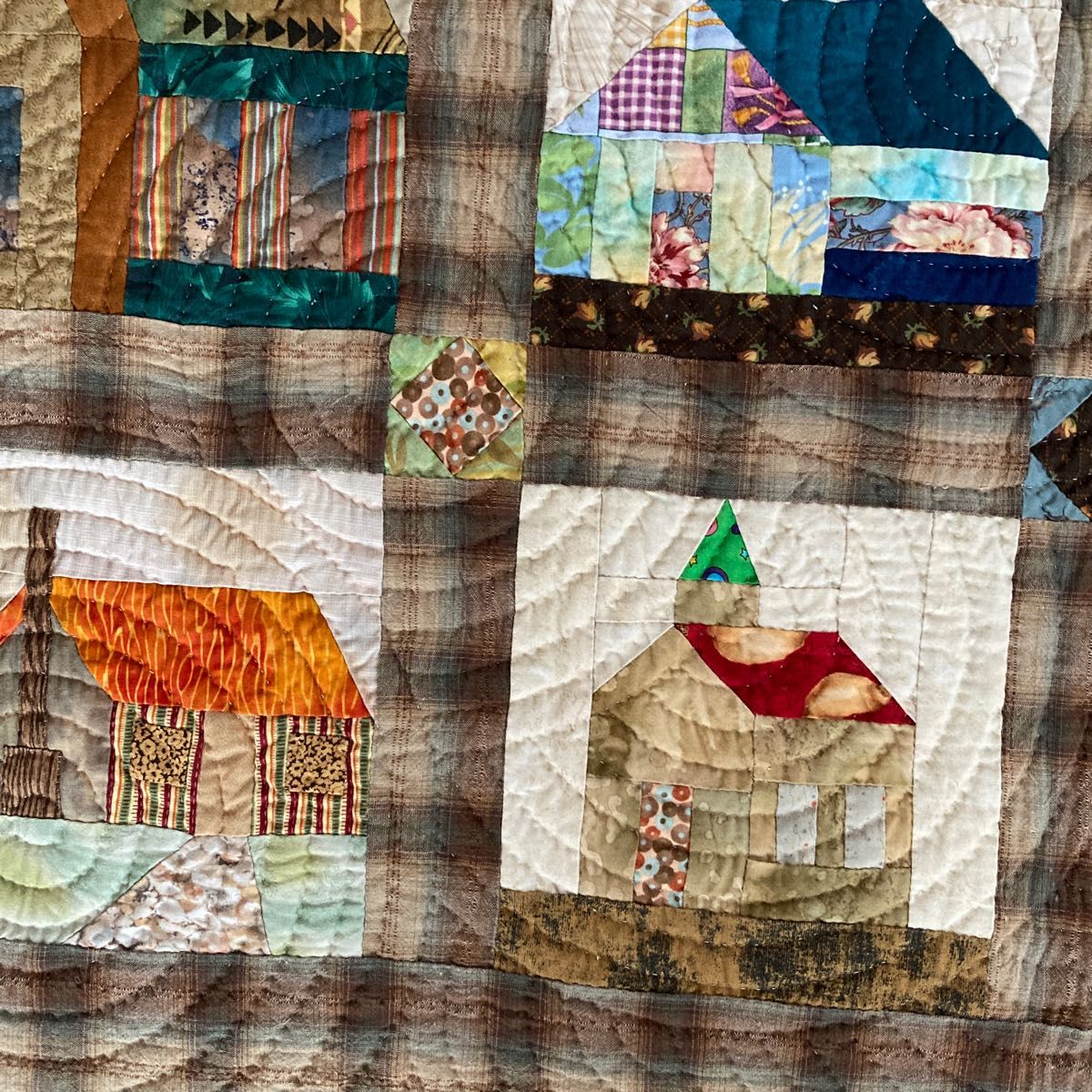 パッチワークタペストリー ハウス2｜Yahoo!フリマ（旧PayPayフリマ）