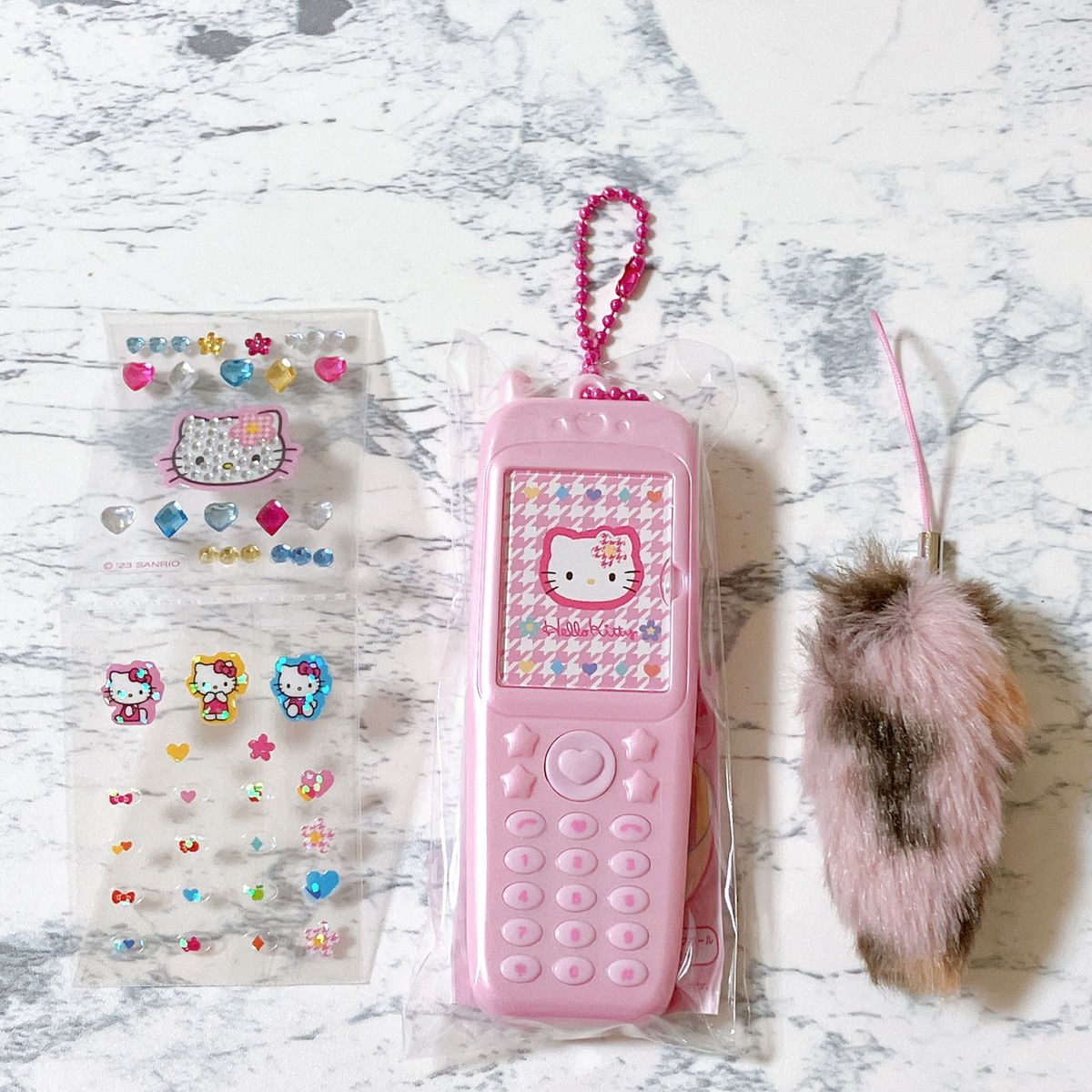 えらんでガラケーフォトホルダー キティ サンリオ 平成 ガラケー