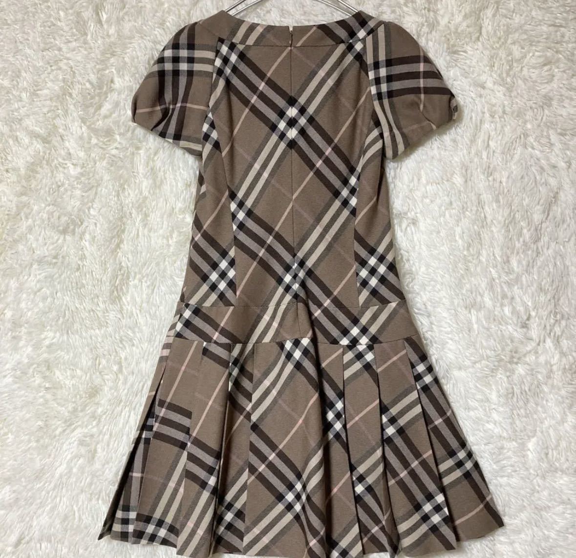 アパレル】 極美品 Burberry Blue label バーバリーブルーレーベル