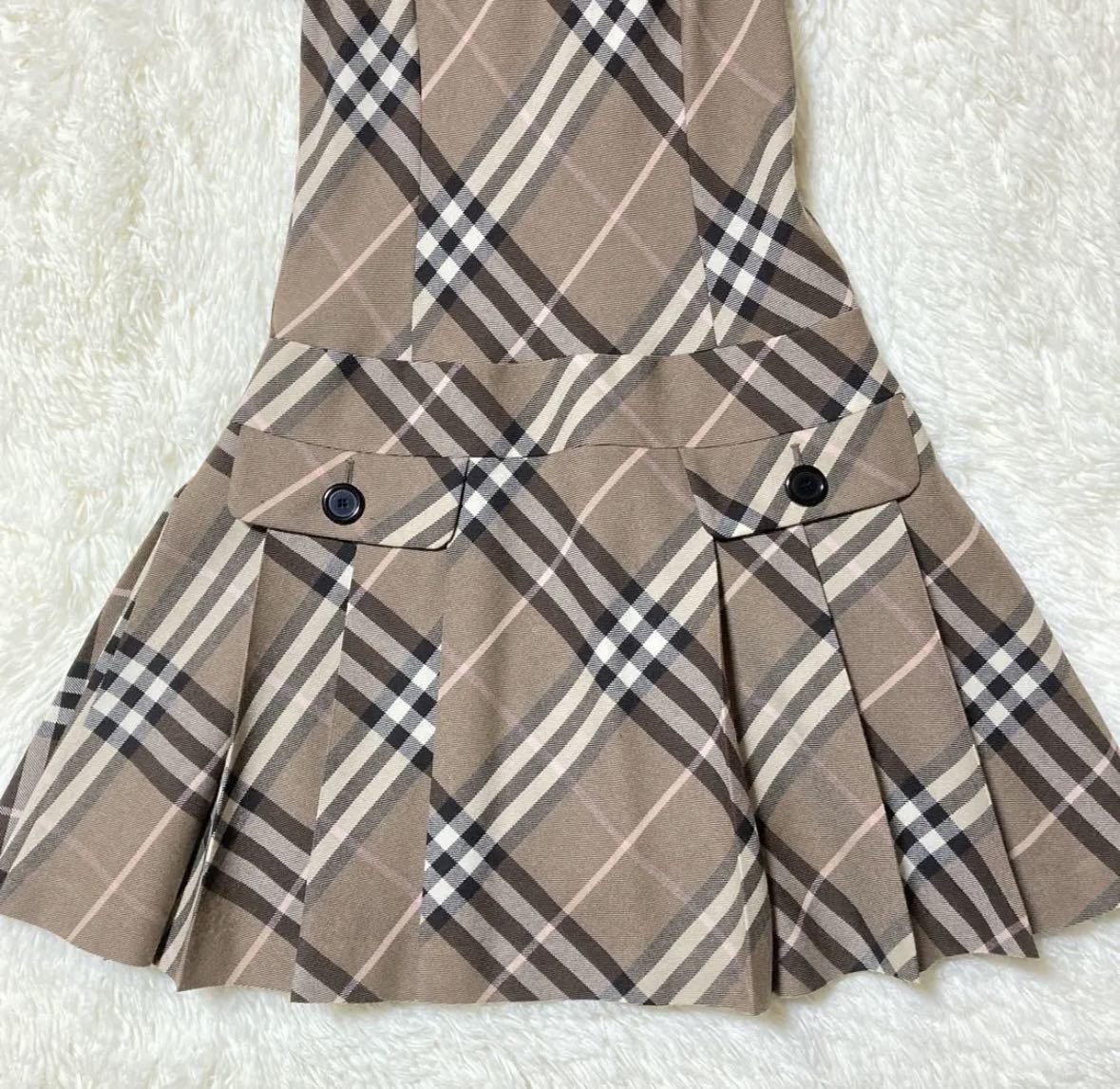 アパレル】 極美品 Burberry Blue label バーバリーブルーレーベル