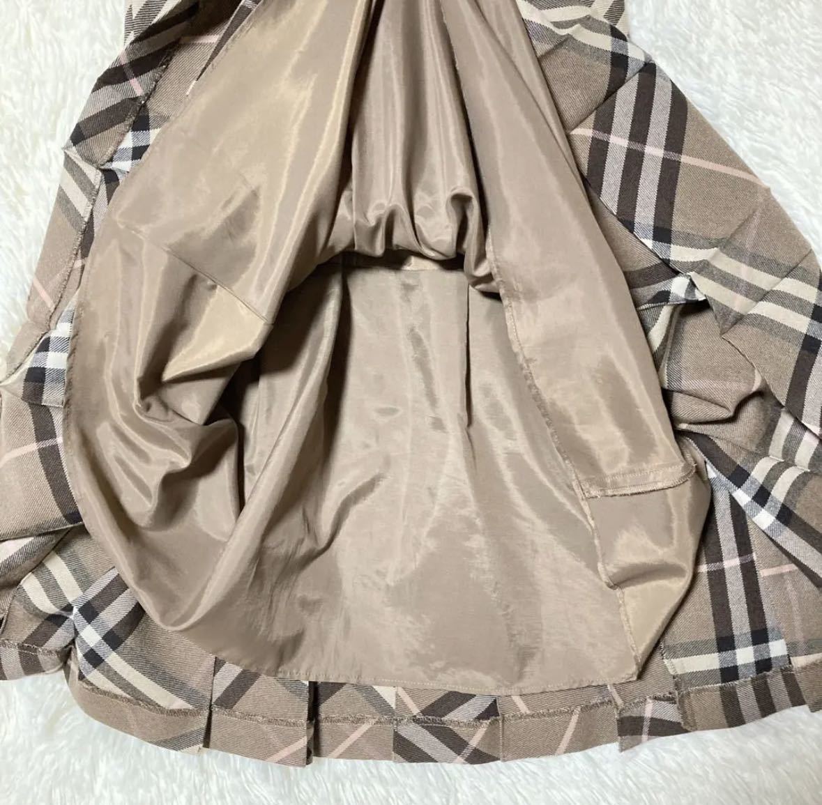 アパレル】 極美品 Burberry Blue label バーバリーブルーレーベル