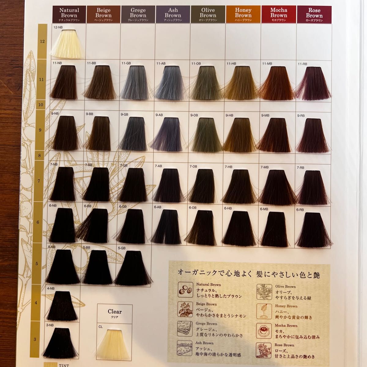 ミルボン ヴィラロドラ カラーチャートセット｜Yahoo!フリマ（旧PayPay