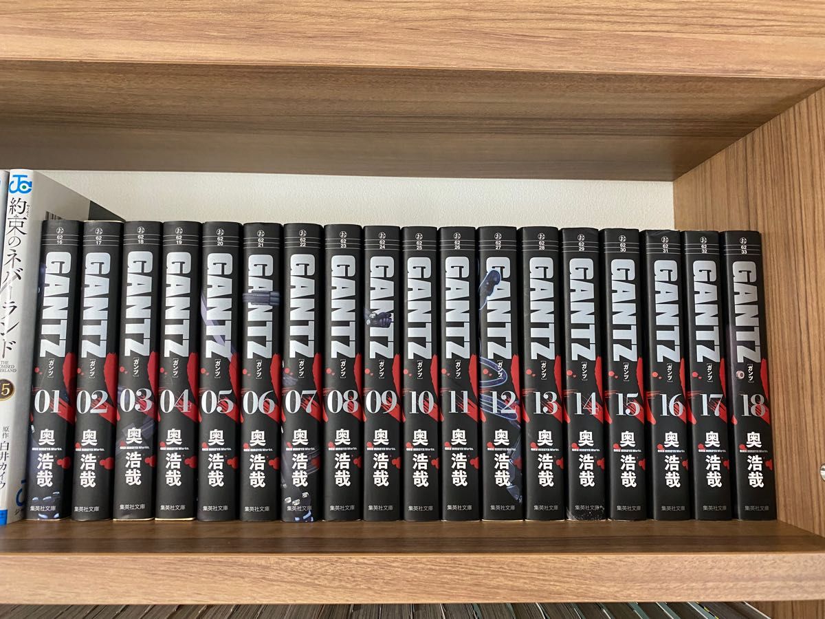 GANTZ 文庫版 1巻〜18巻 全巻セット｜Yahoo!フリマ（旧PayPayフリマ）
