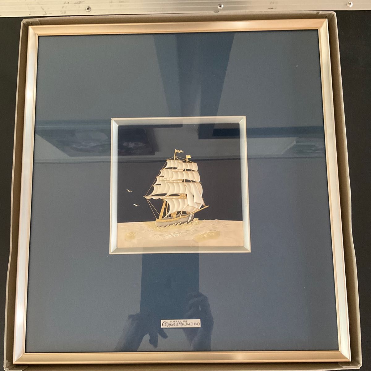 初代 関 武比古 TAKEHIKO SEKI 純銀 額 帆船 7号 作｜Yahoo!フリマ（旧