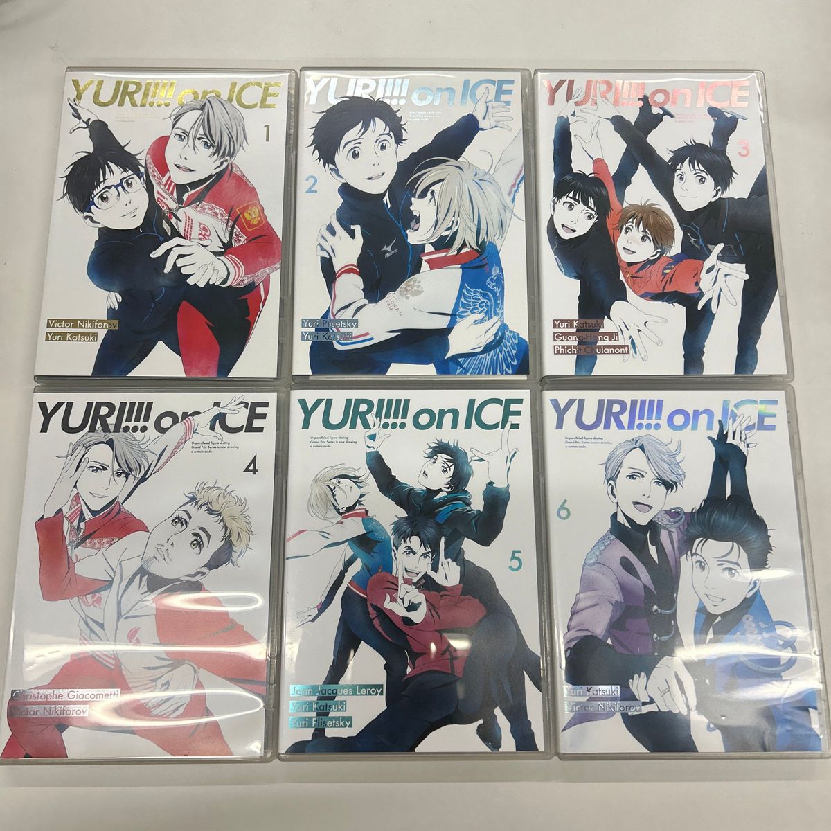 ユーリ on ICE Blu-ray 1〜6巻 全巻セット YURI on ICE｜Yahoo!フリマ