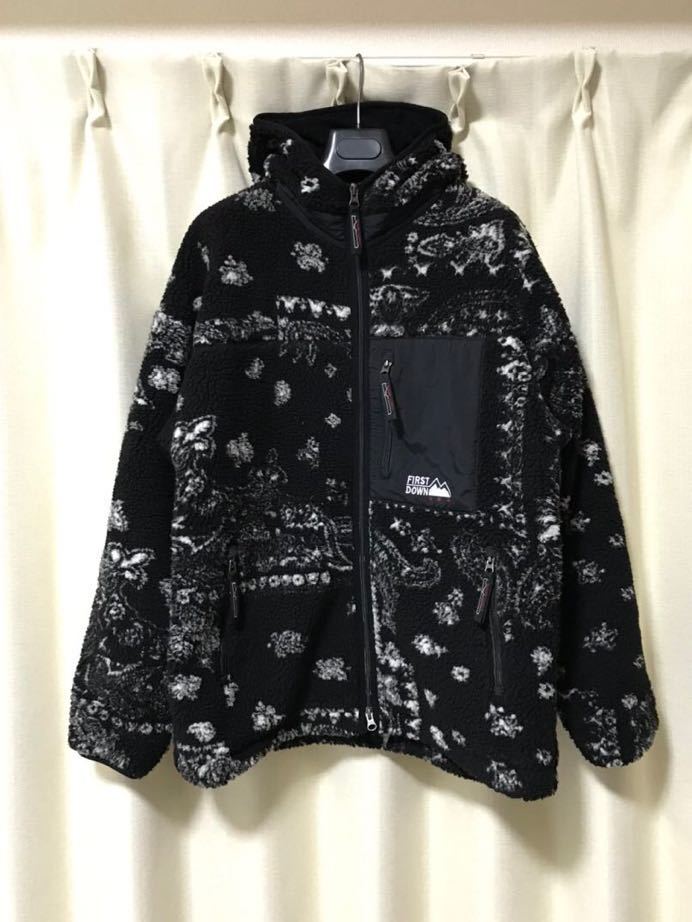 フリークスストア 別注 FIRST DOWN ファーストダウン ペイズリー柄