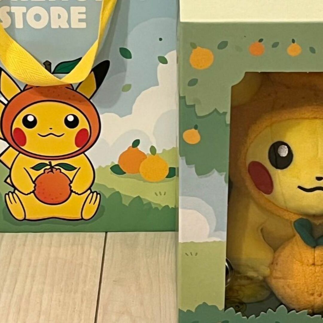 ポケモンピカチュウぬいぐるみチェジュみかん済州島｜Yahoo!フリマ（旧