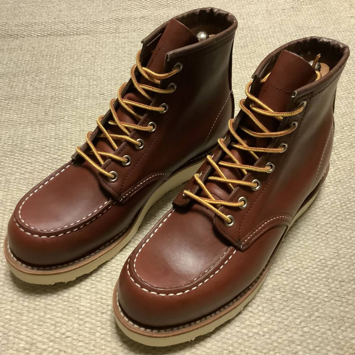 新品7D廃番9106カッパーワークスミスREDWINGモックトゥ14年10月製