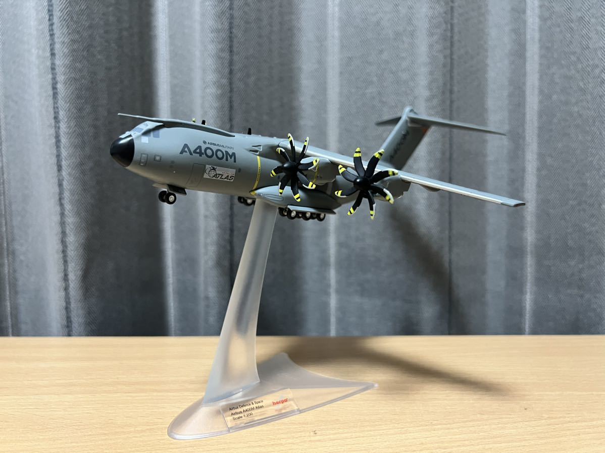 herpa】エアバス社ルクセンブルク空軍A400M輸送機アトラス1/200 herpa