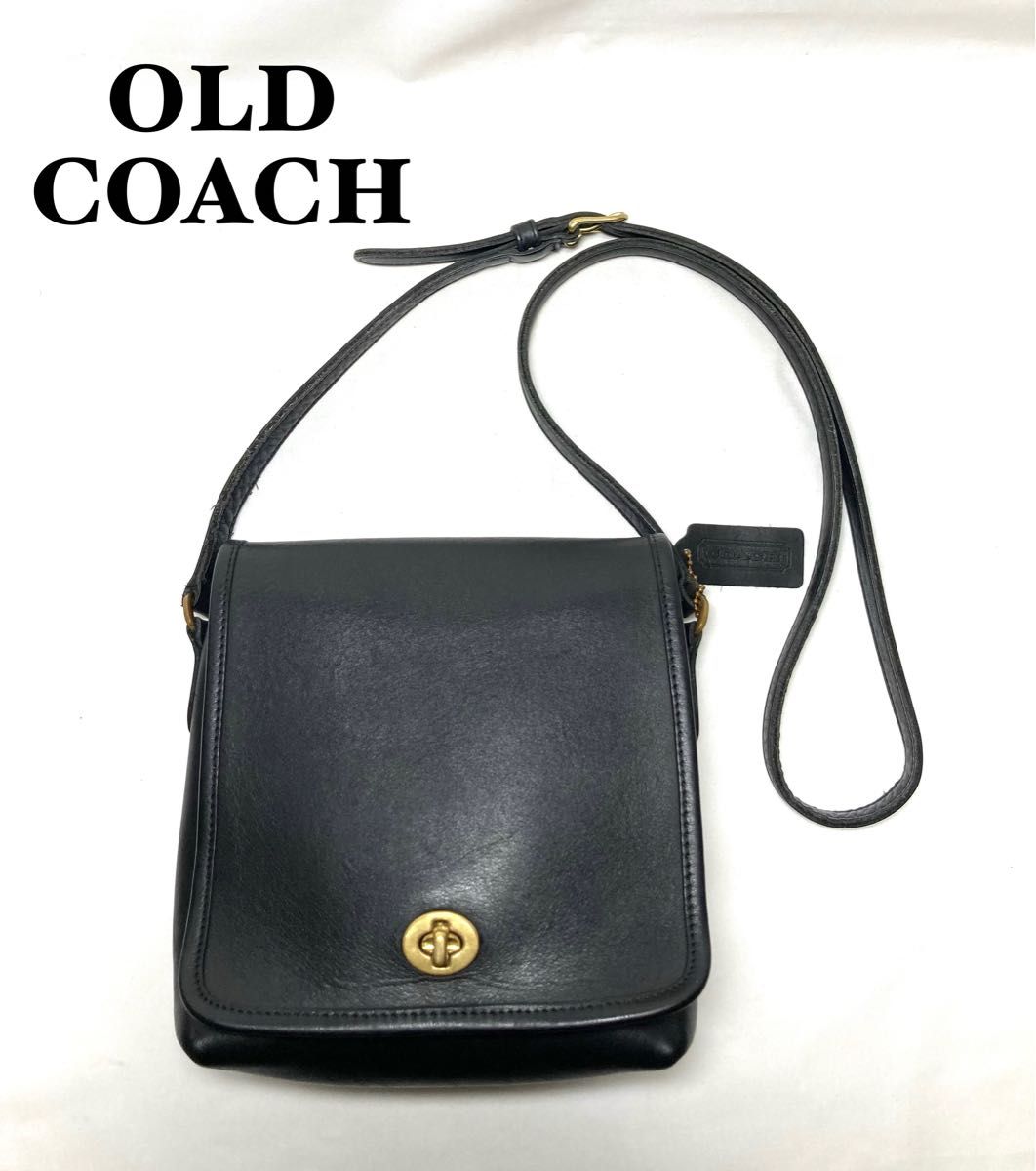 美品】COACH オールドコーチ ショルダーバッグ ターンロック 9076