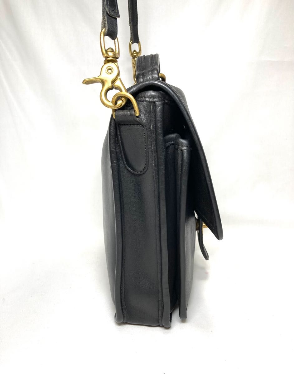 美品】COACH オールドコーチ ショルダーバッグ ターンロック 5130