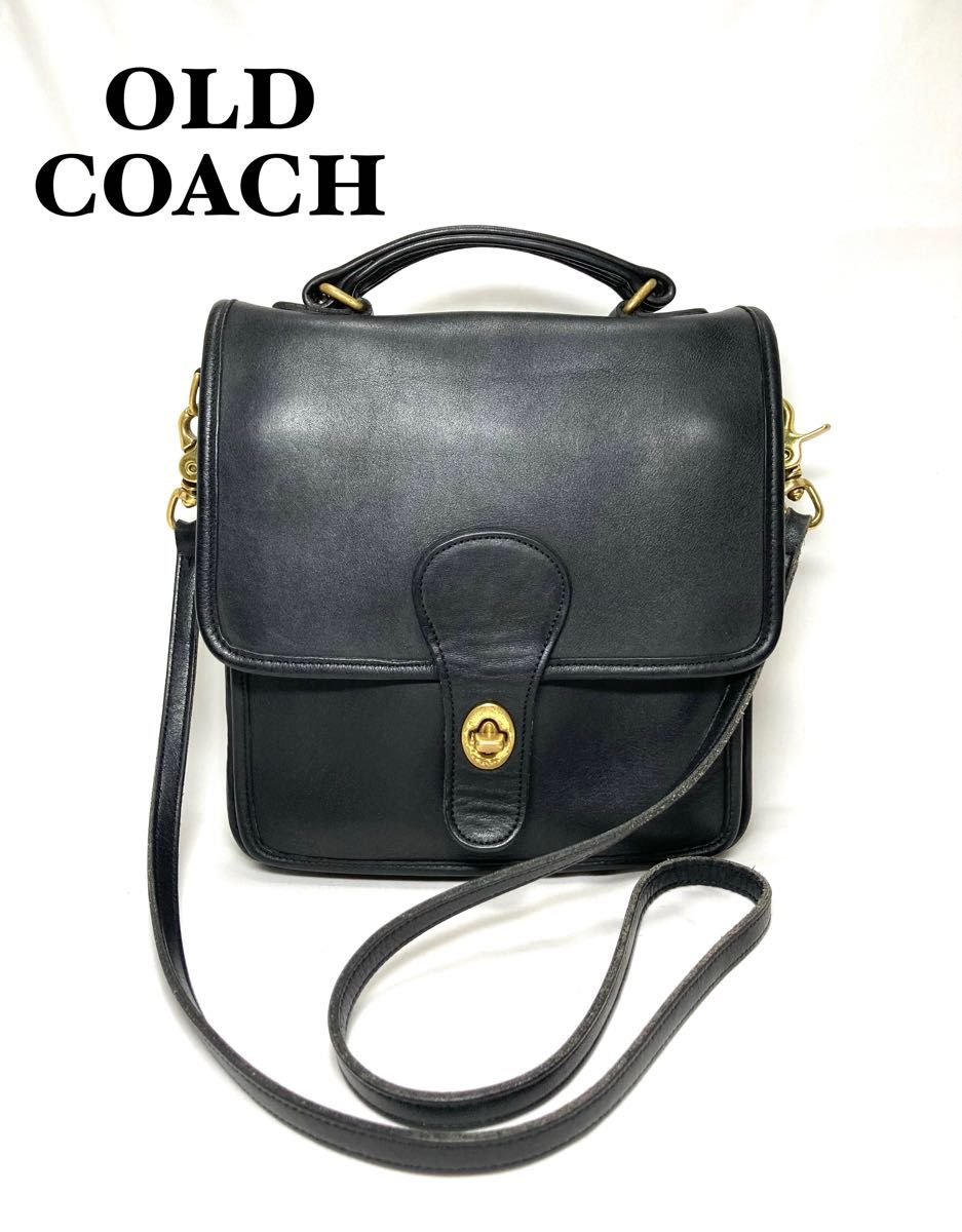 美品】COACH オールドコーチ ショルダーバッグ ターンロック 5130
