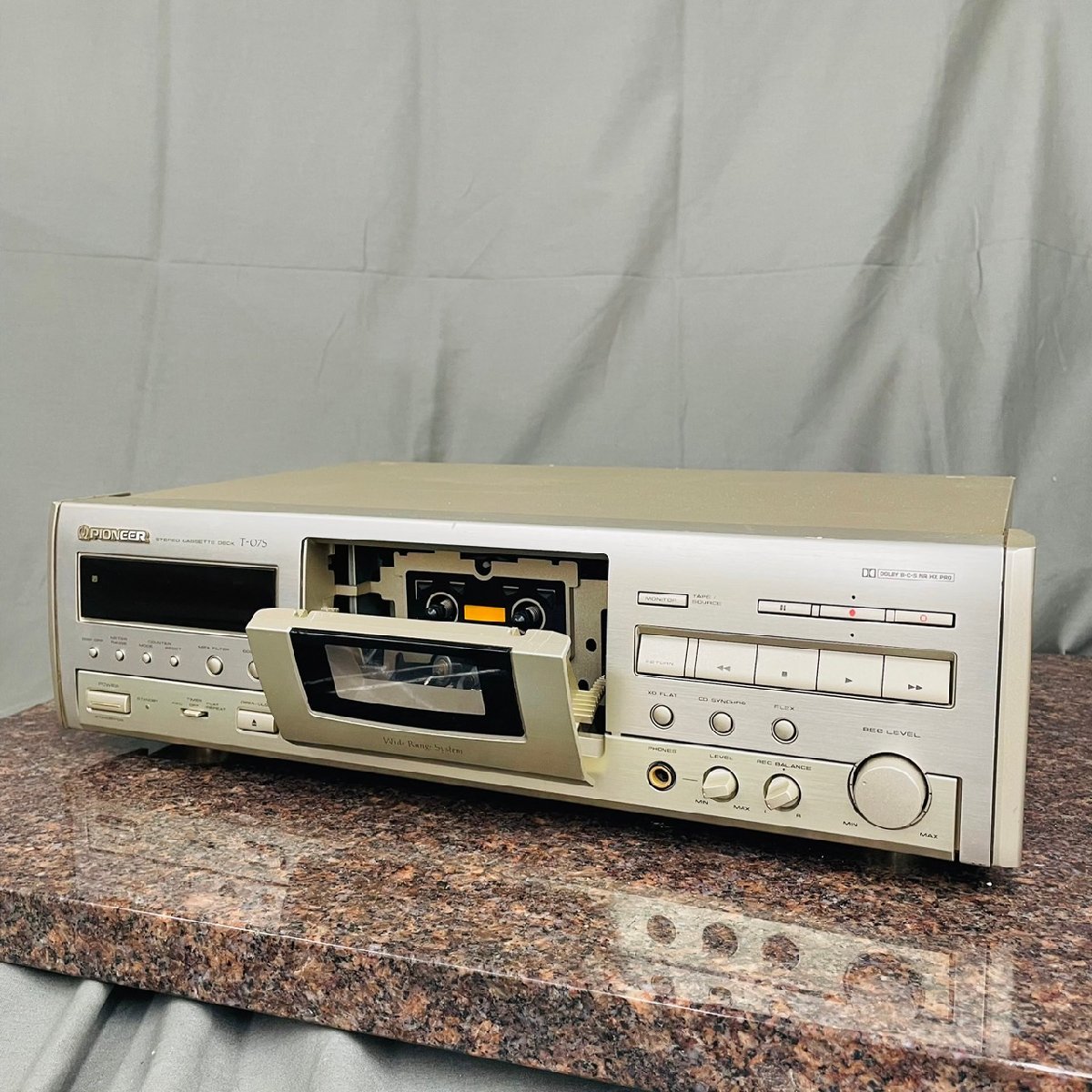 JPioneer PIONEER T-07S T-07S カセットデッキ パイオニア 233223