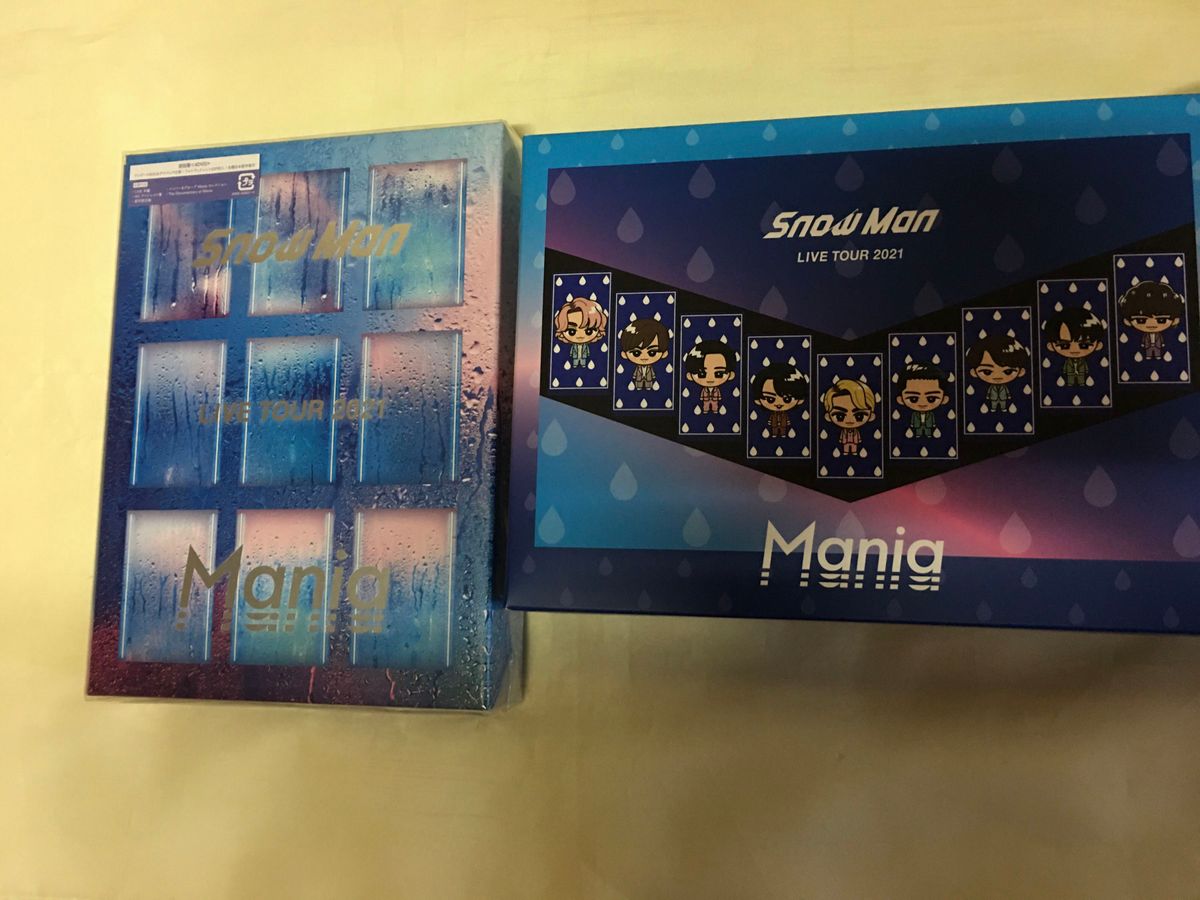 SnowMan LIVE TOUR 2021 Mania 初回盤 DVD 写真 特典 クリアファイル
