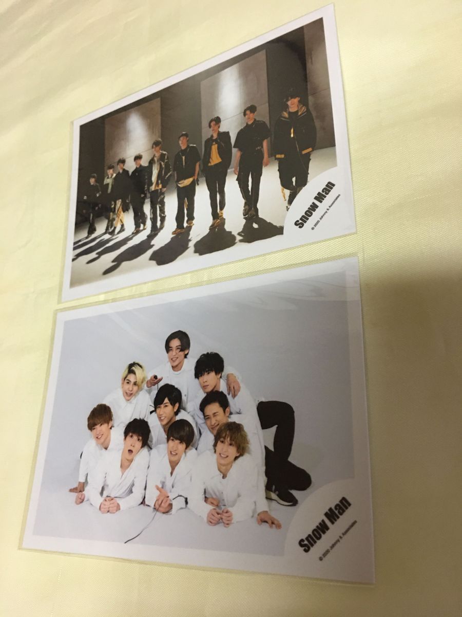 SnowMan LIVE TOUR 2021 Mania 初回盤 DVD 写真 特典 クリアファイル