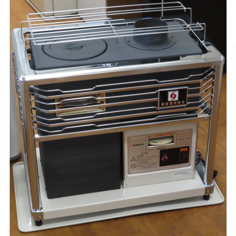 Yahoo!オークション - Sunpot/サンポット 煙突式 ストーブ KSH-10K8 2