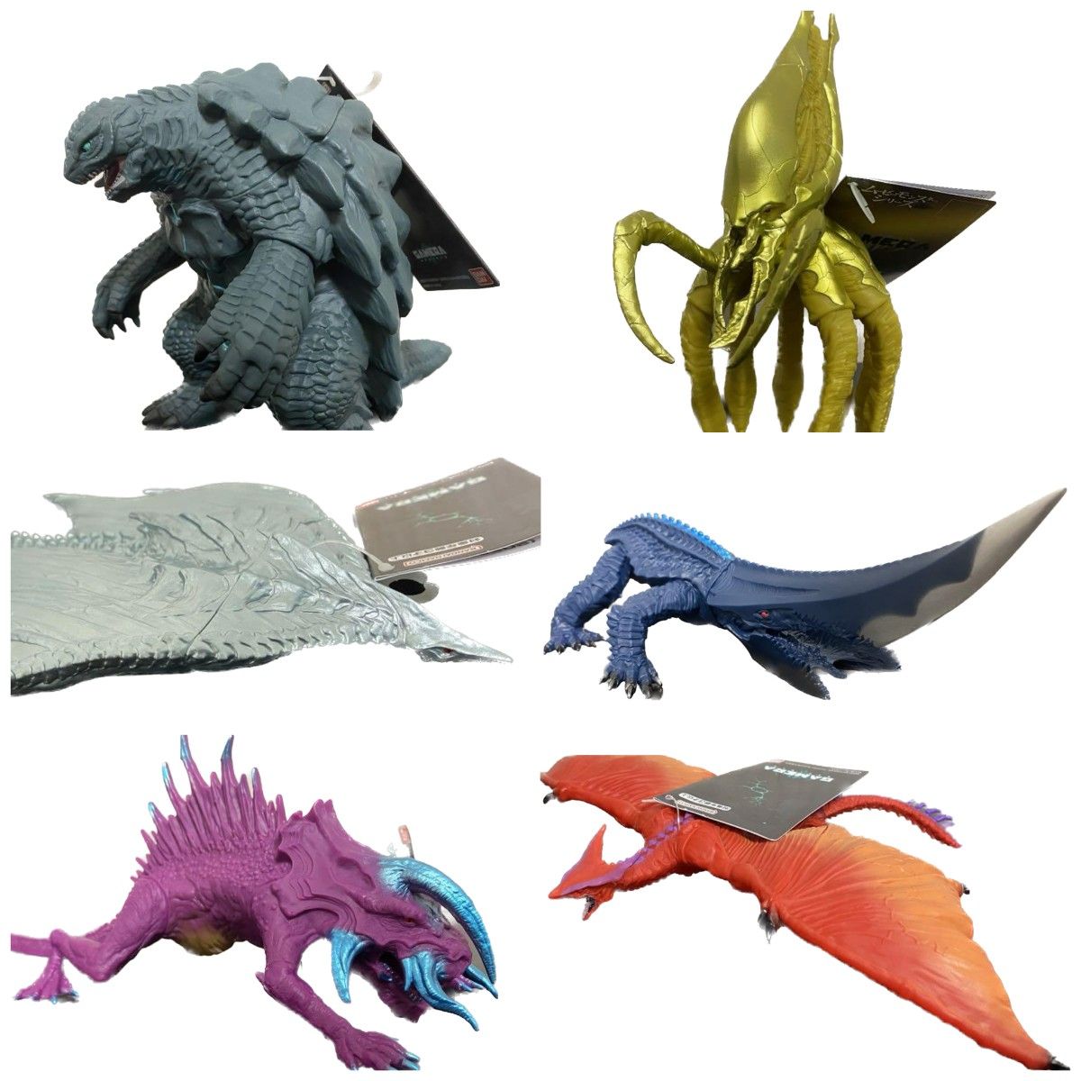 ガメラ GAMERA Rebirth 2023 ムービーモンスターシリーズ 怪獣6種類