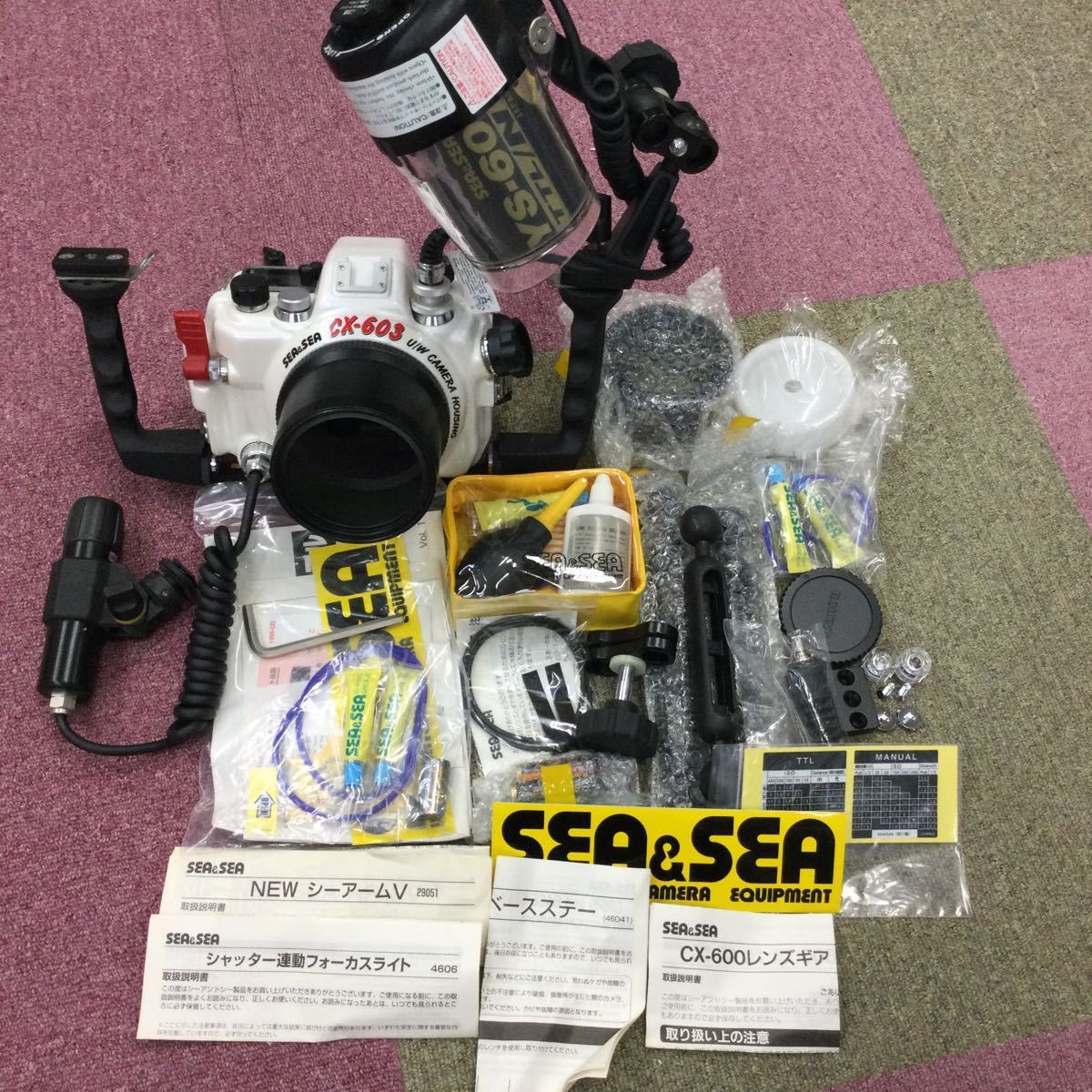 Yahoo!オークション - 【SEA&SEA/シーアンドシー】水中カメラ CX-603
