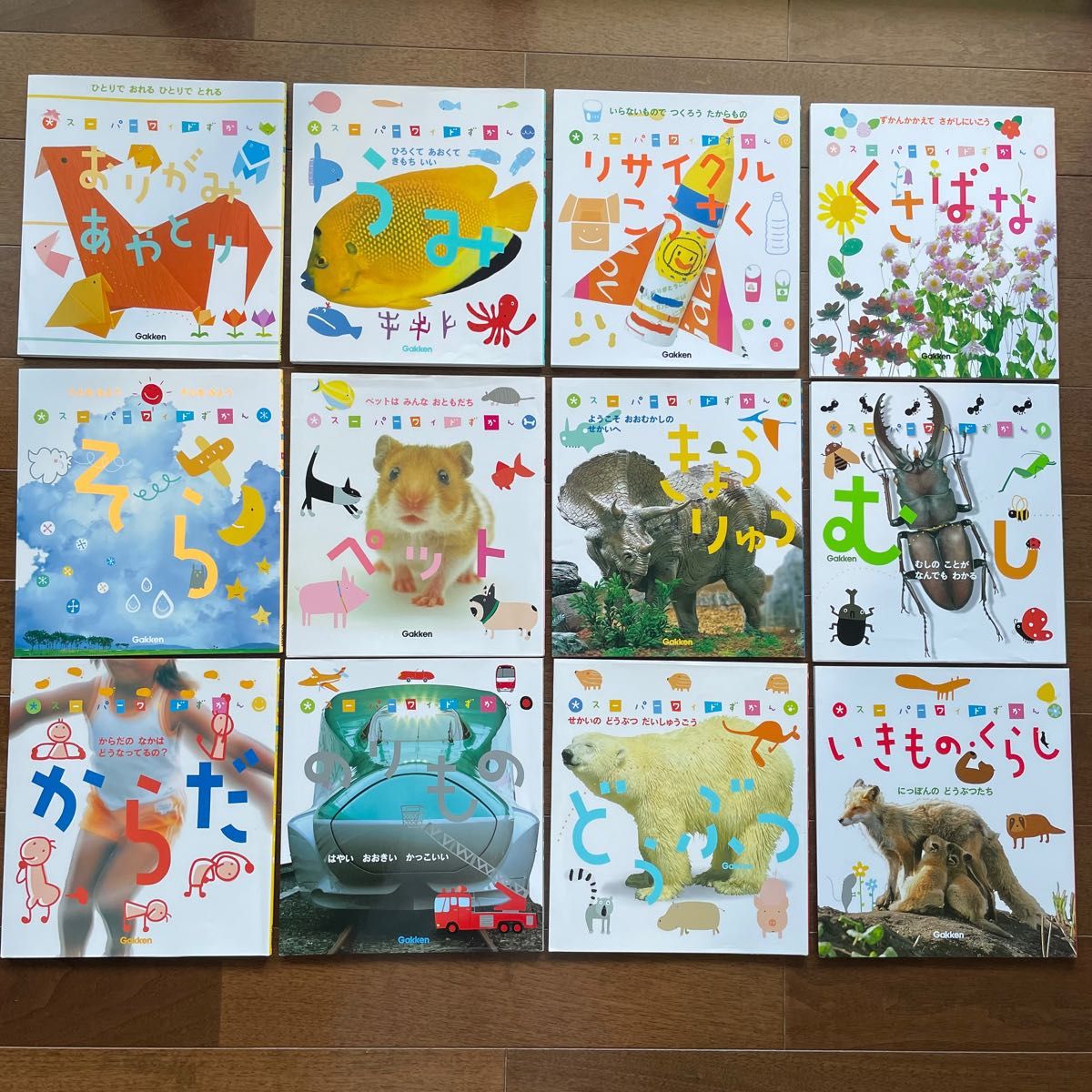 学研 スーパーワイド ずかん 12冊セット｜Yahoo!フリマ（旧PayPayフリマ）