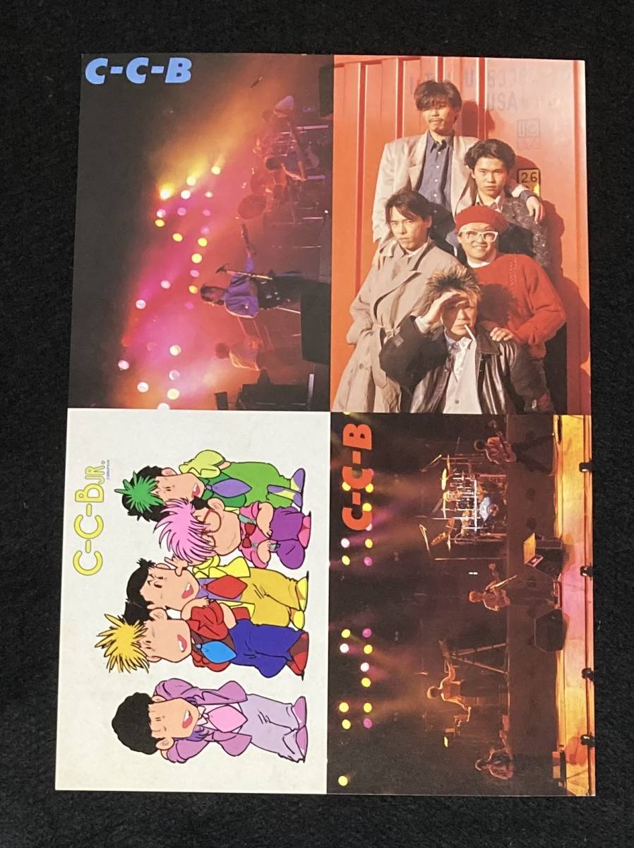 送料無料 C-C-B ポストカード 渡辺英樹 笠浩二 田口智治 関口誠人 米川