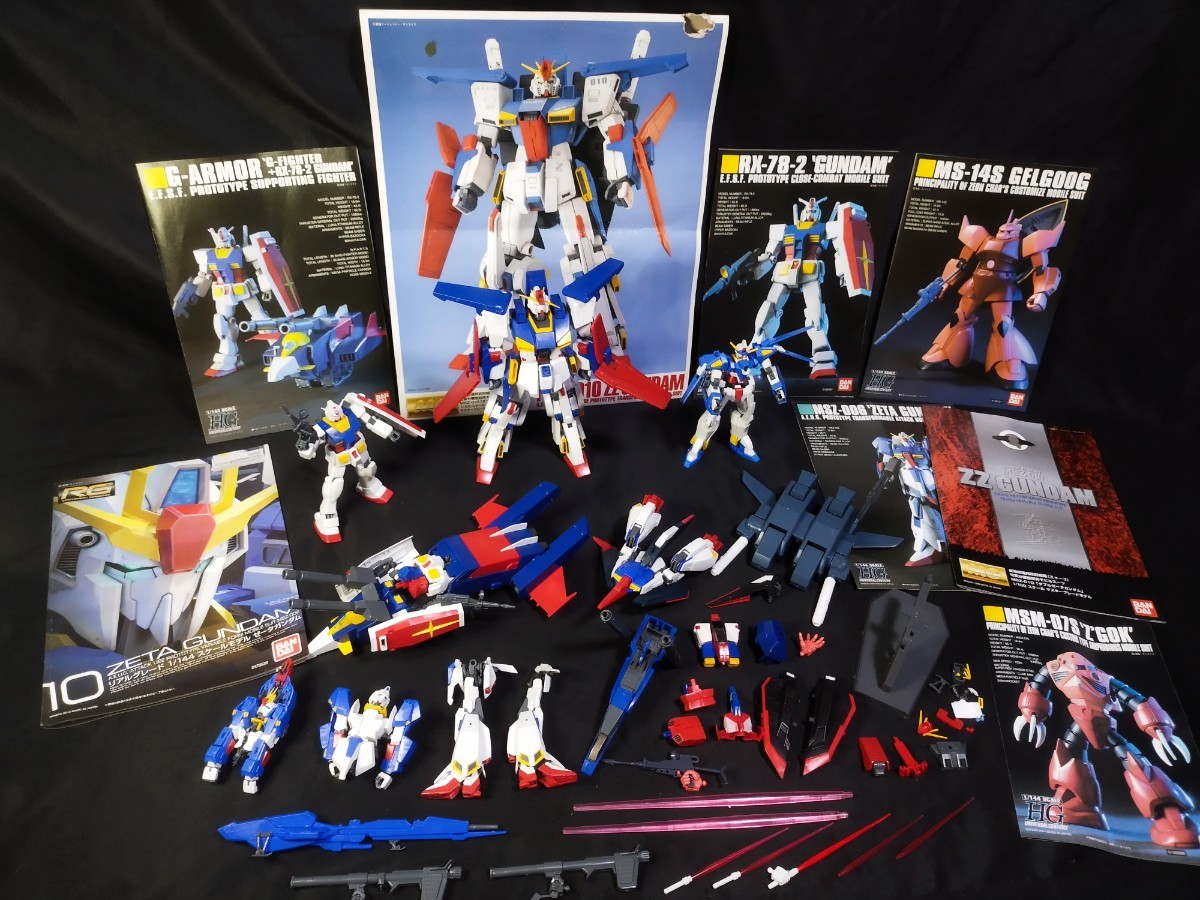 Yahoo!オークション - ガンプラ まとめ 売り 1/144 1/100 機動戦士 ガ