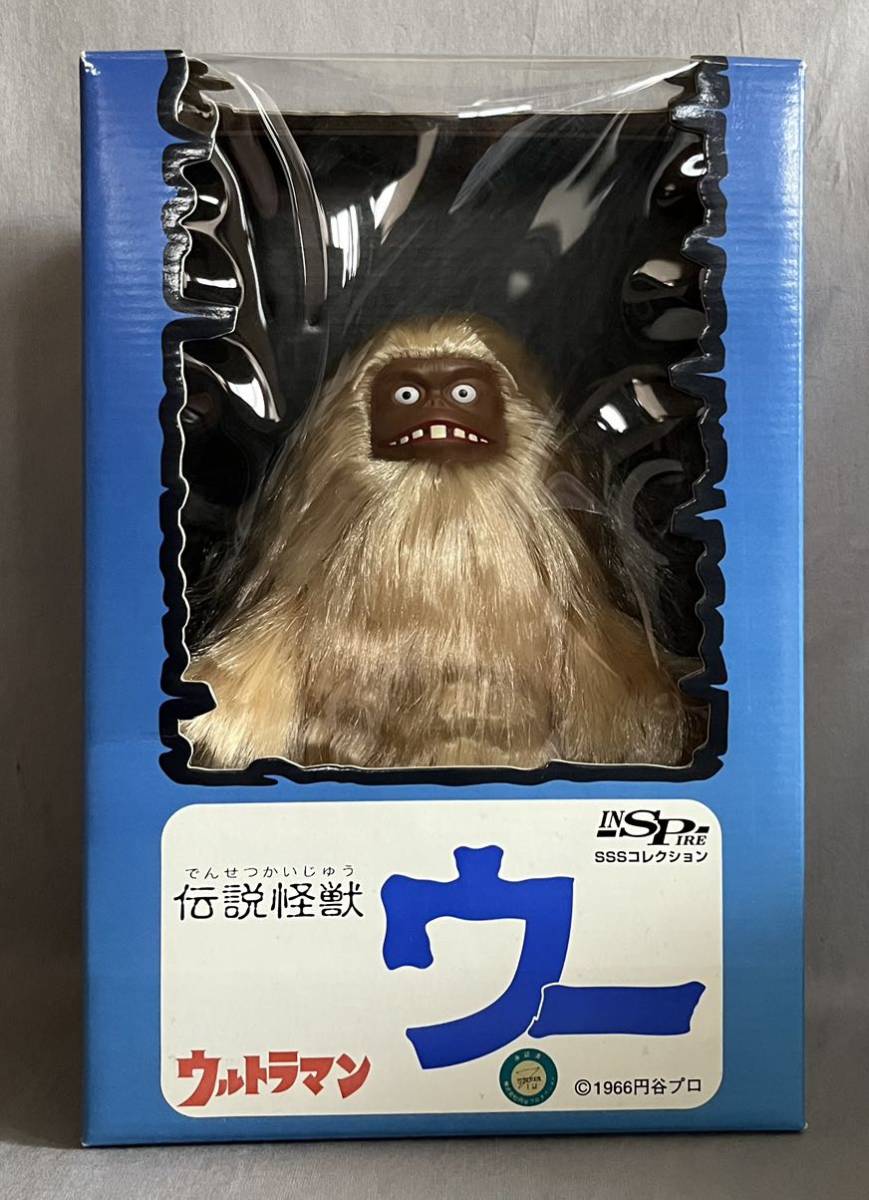 Yahoo!オークション - インスパイア 伝説怪獣 ウー 怪獣 植毛 ソフビ
