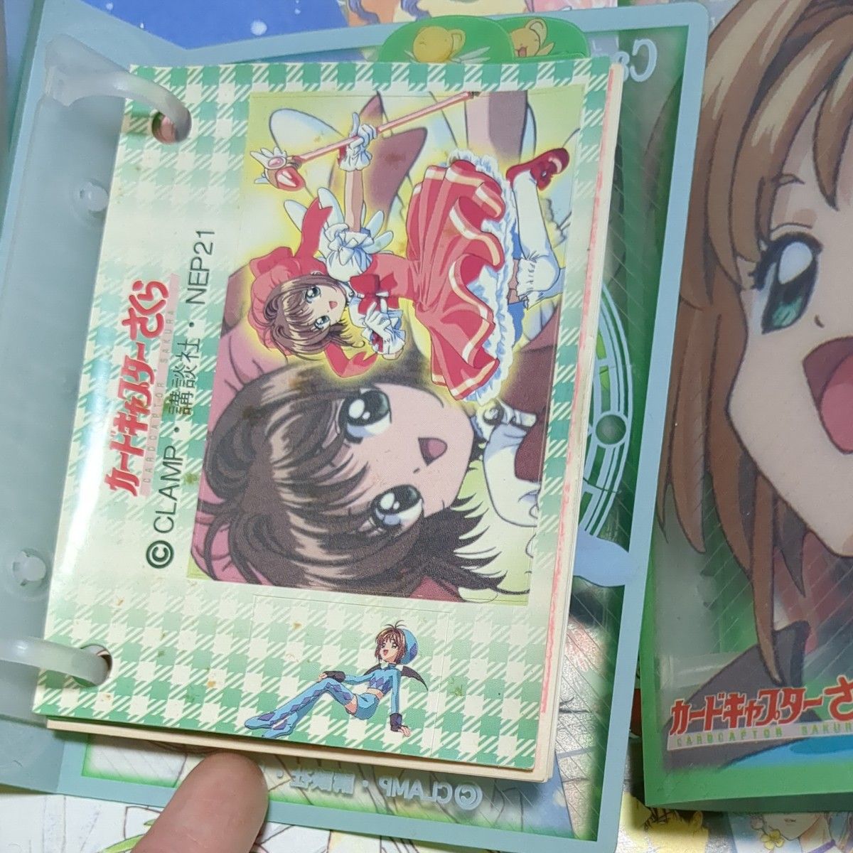 CLAMPカードキャプターさくらxxxHOLiC便箋シールポストカードメモ帳