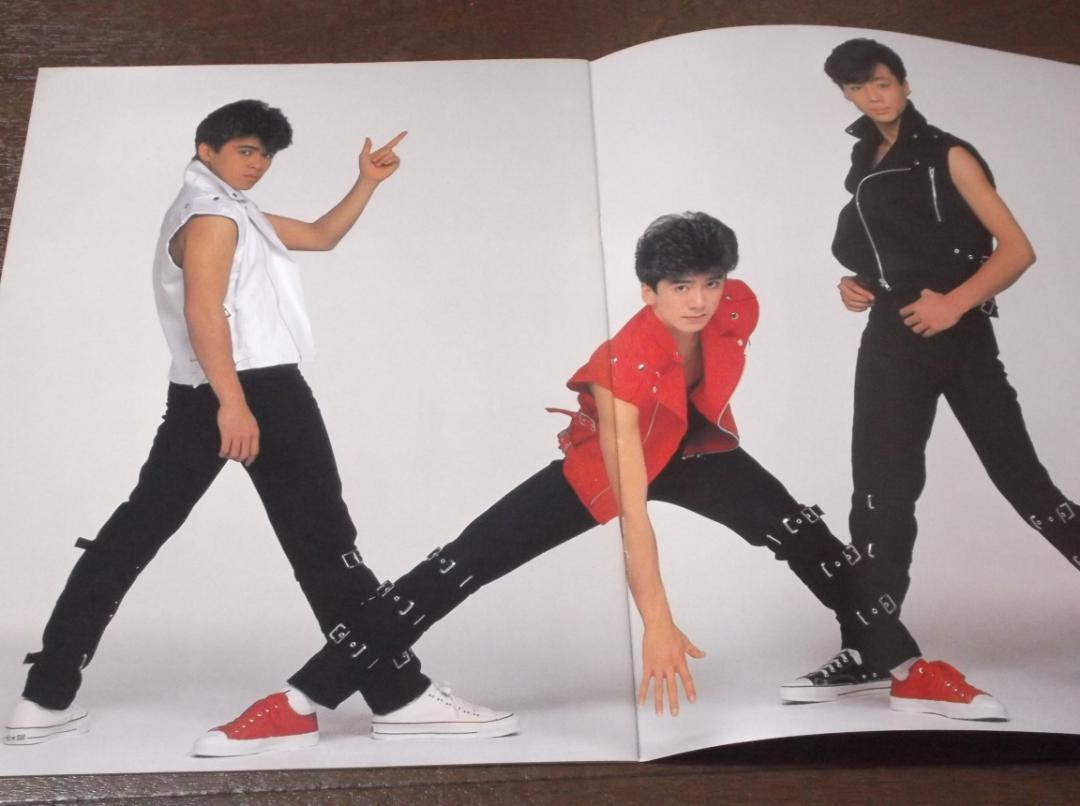 少年隊 SPRING CONCERT パンフレット ライブ コンサート 1985年3月21日