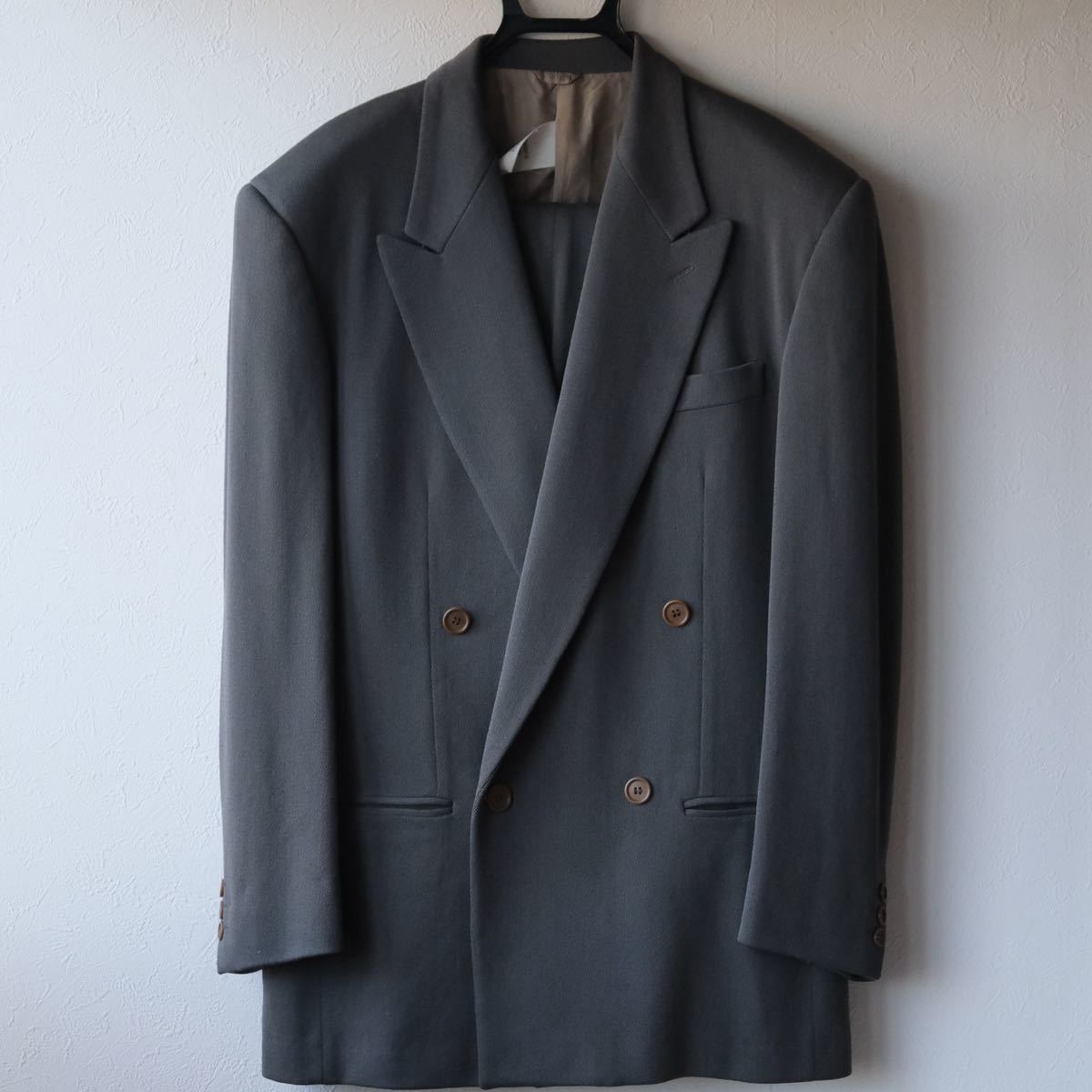 ジョルジオアルマーニ GIORGIO ARMANI セットアップダブルスーツ