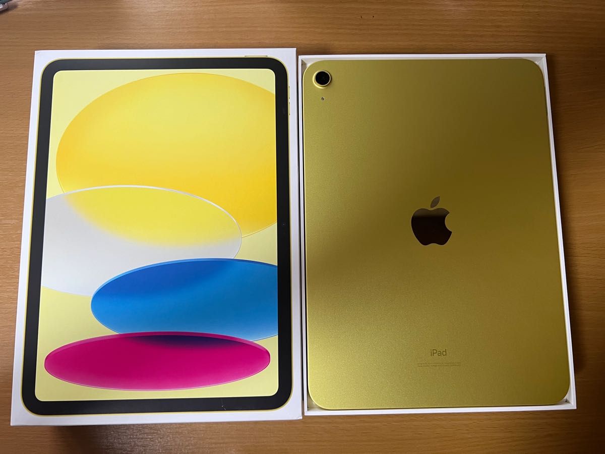 新品同様 】iPad 第10世代 Wi-Fi 64GB イエロー A2696 MPQ23J/A 動作